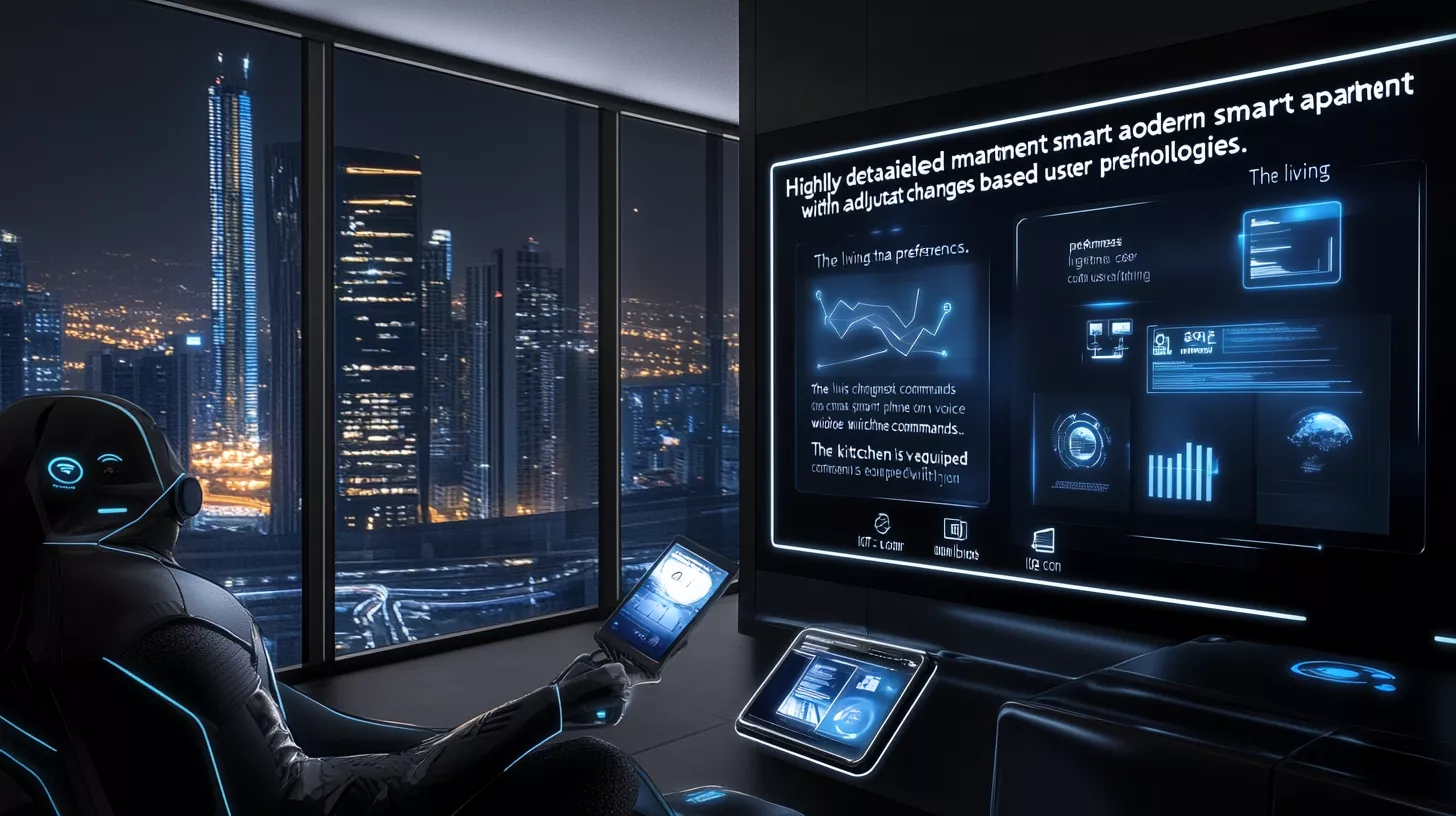 تصميم الشقق الذكية 2025 تقنيات إنترنت الأشياء (IoT) والذكاء الاصطناعي في مستقبل المنازل الذكية